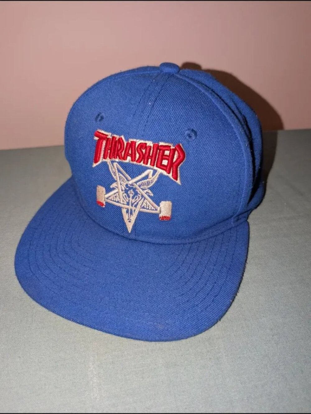 Thrasher Snapback Embroidered Logo